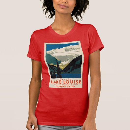 LAKE LOUISE T-SHIRT (Voorkant)