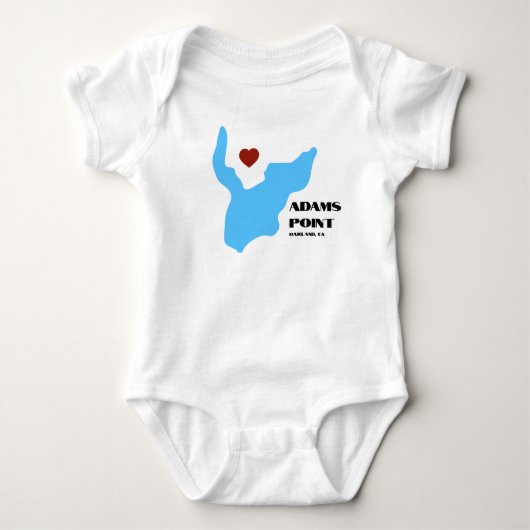 Lake Love Bodysuit (Voorkant)