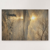 Lake Lucerne Switzerland Seagulls Fine Art Puzzle (Horizontal)