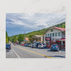 Lake Lure Chimney Rock Town North Carolina natuur Briefkaart