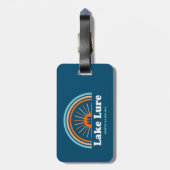 Lake Lure North Carolina Rainbow Bagagelabel (Achterkant verticaal)