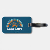 Lake Lure North Carolina Rainbow Bagagelabel (Achterkant horizontaal)