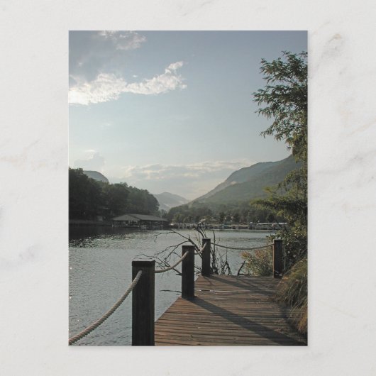 Lake Lure Sunset Briefkaart (Voorkant)