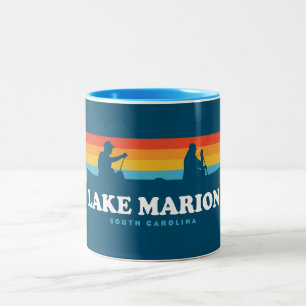 Lake Marion South Carolina kano Tweekleurige Koffiemok
