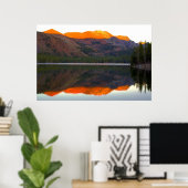 Lake Mary Reflection Poster (Thuiskantoor)