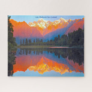 Lake Matheson Nieuw-Zeeland Legpuzzel