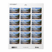 Lake McDonald I Etiket (Full Sheet)