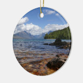 Lake McDonald I Keramisch Ornament (Links)