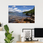 Lake McDonald I Poster (Thuiskantoor)