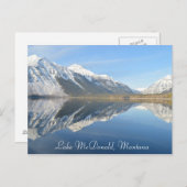 Lake McDonald, Montana Briefkaart Keepomwille (Voorkant / Achterkant)
