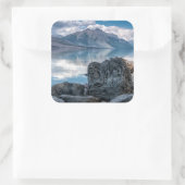 Lake McDonald Vierkante Sticker (Tas)
