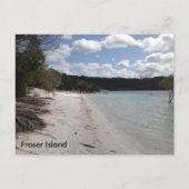 Lake McKenzie, Fraser Island, Queensland Australia Briefkaart (Voorkant)