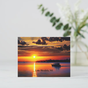 Lake Mendota, WI, Briefkaart