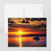 Lake Mendota, WI, Briefkaart (Voorkant / Achterkant)