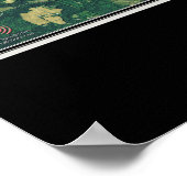 Lake Merwin Washington Satellite Poster Map (Hoek)