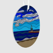 Lake Michigan - Acryl Ornament (voorkant)