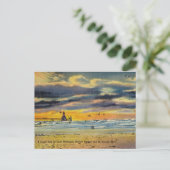 Lake Michigan Beach Day  Briefkaart (Staand voorkant)