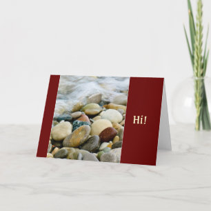 Lake Michigan Beach Stones I Kaart