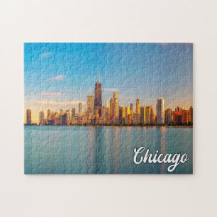 Lake Michigan, Chicago, Verenigde Staten Legpuzzel