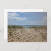 Lake Michigan Dunes Briefkaart (Voorkant / Achterkant)