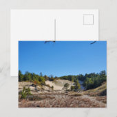 Lake Michigan Dunes Briefkaart (Voorkant / Achterkant)