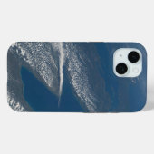 Lake Michigan, Lake Huron en de staat Michigan. Case-Mate iPhone Case (Achterkant (horizontaal))
