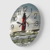 Lake Michigan Lighthouse Grote Klok (Hoek)