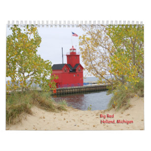 Lake Michigan Lighthouses Kalender