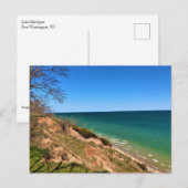 Lake Michigan, Port Washington, Wisconsin Briefkaart (Voorkant / Achterkant)