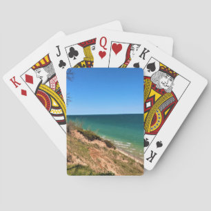 Lake Michigan, Port Washington, Wisconsin Pokerkaarten