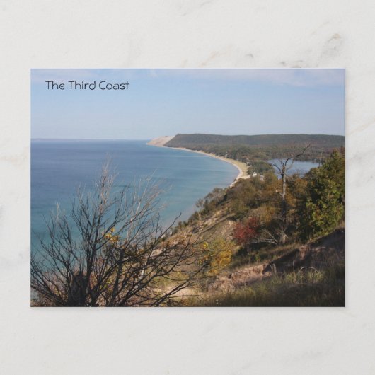 Lake Michigan Postcard Briefkaart (Voorkant)