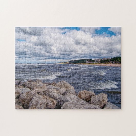 Lake Michigan Shoreline Legpuzzel (Horizontaal)