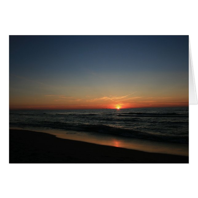 Lake Michigan Sunset (Voorkant Horizontaal)