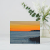 Lake Michigan Sunset, Michigan Briefkaart (Staand voorkant)