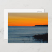 Lake Michigan Sunset, Michigan Briefkaart (Voorkant / Achterkant)