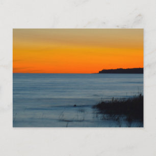 Lake Michigan Sunset, Michigan Briefkaart