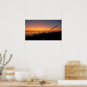 Lake Michigan Sunset Poster (Keuken)