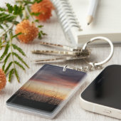 Lake Michigan Sunset Sleutelhanger (Voorkant Rechts)