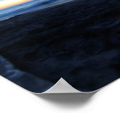 Lake Michigan Sunset, Van Buren State Park, MI Poster (Hoek)