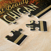 Lake Michigan Vintage Legpuzzel (Zijkant)