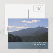 Lake Mills - Carte postale de la rivière Elwha (Devant / Derrière)