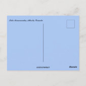 Lake Minnewanka Alberta Canada Briefkaart (Achterkant)