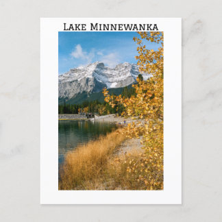 Lake Minnewanka | Nationaal park Banff | Canada Briefkaart