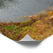 Lake Minnewaska Panorama Poster (Hoek)