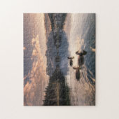 Lake Misurina|Dolomites, Italië Legpuzzel (Verticaal)