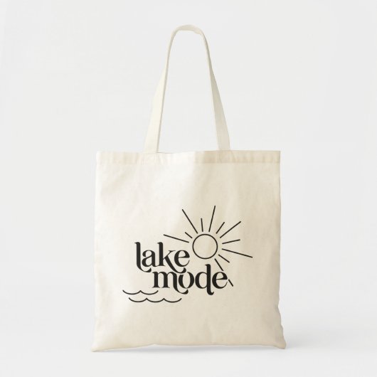 Lake Mode Summer Sun Tote Bag (Voorkant)