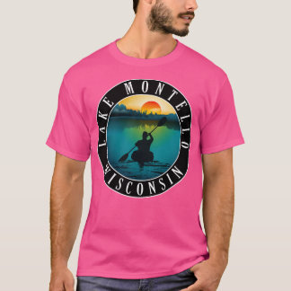 Lake Montello Wisconsin Kayaking T-shirt
