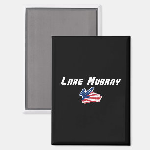 Lake Murray South Carolina Patriotische Adelaar Ca Magneet