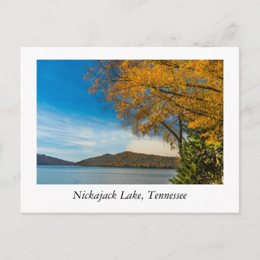 Lake Nickajack Tennessee Briefkaart (Voorkant)