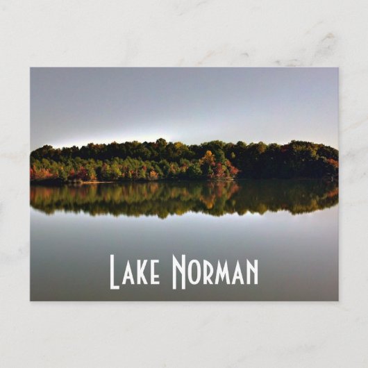 Lake Norman Briefkaart (Voorkant)